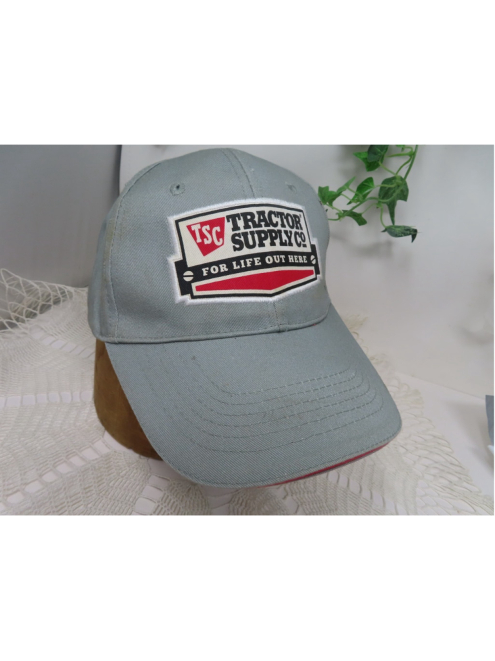 VINTAGE Men's Hat One Size Full Coverage TSC Tractor Supply Co Strapback